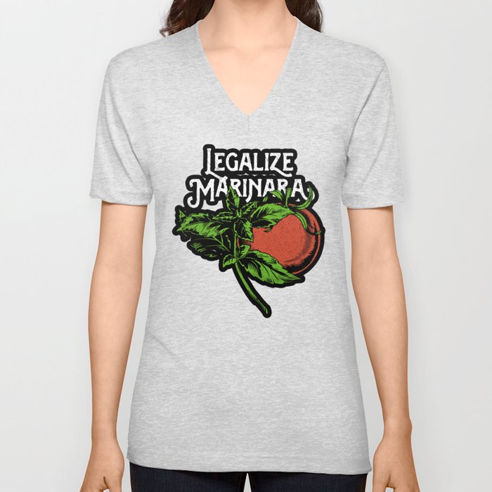 Legalize Marinara V Neck T Shirt