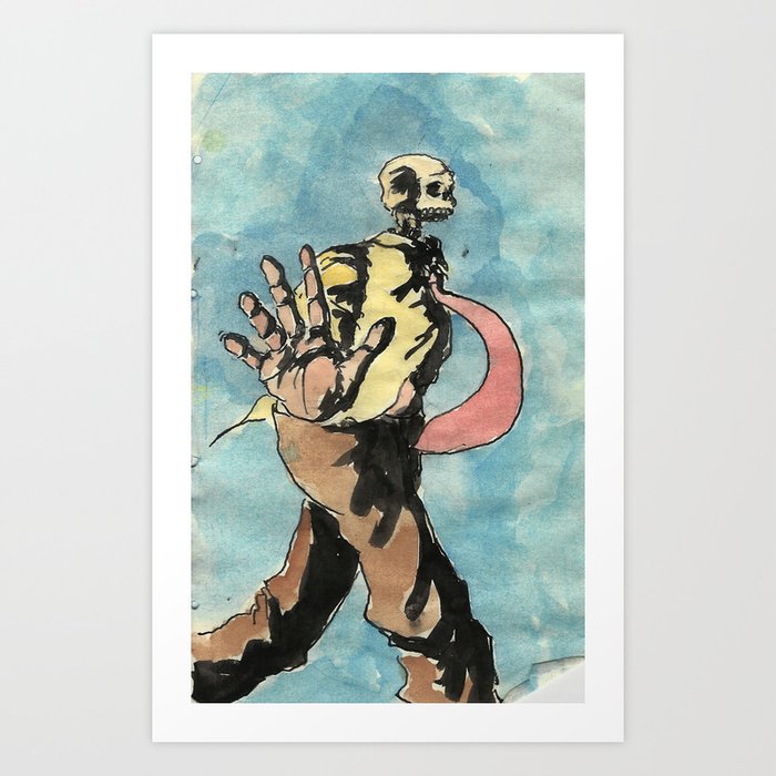 No pictures, please. Art Print