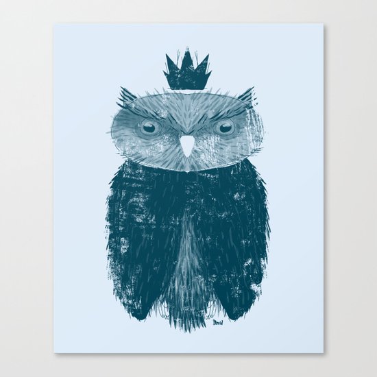 Owl King Canvas Print