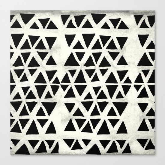 Tribal Geometric Canvas Print