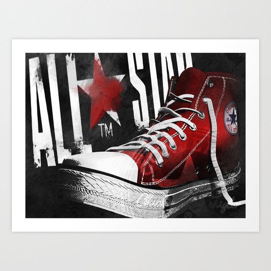 Chucks Poster #1 Art Print