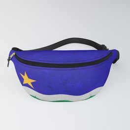 North Star Flag Minnesota State Banner Midwest Colors Symbol American Flags Fanny Pack