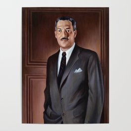 Thurgood Marshall Painting - Betsy Graves Reyneau Poster