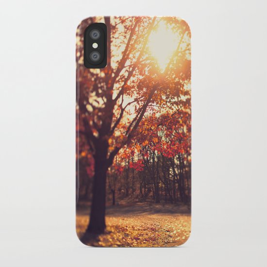 Autumn Sun iPhone Case
