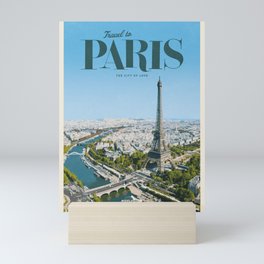 Travel to Paris Mini Art Print