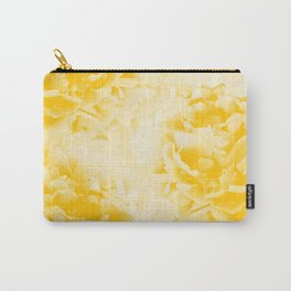 Yellow Peonies Dream #1 #floral #decor #art #society6 Carry-All Pouch
