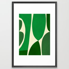 Abstract shapes A20 Framed Art Print