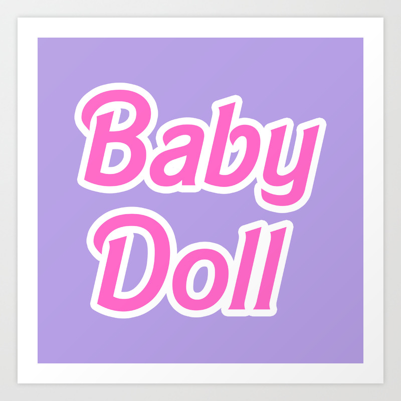 Barbie Baby Doll Art Print By Naeemakrishna Society6 Baby boy newborn baby boys baby hospital pictures cute baby pictures silicone baby dolls expecting baby. society6