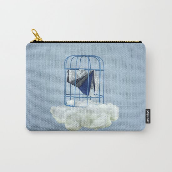 Cloud under prisoner bird Carry-All Pouch