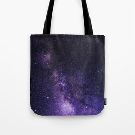 Lavender Milky Way Tote Bag