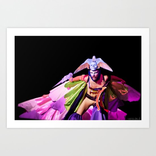 Birdman - Tucson All Souls Procession Art Print