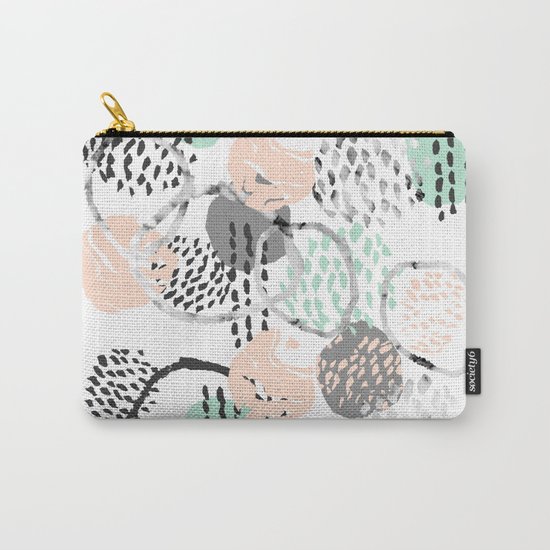 Brice - abstract minimal modern painting home decor minimalist art Carry-All Pouch