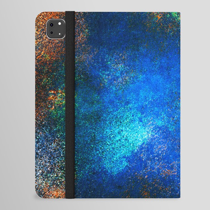 wall texture inside blues iPad Folio Case
