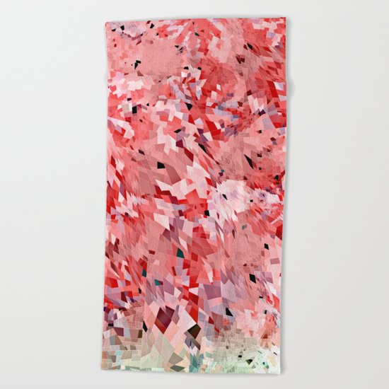 Fire and Ice Beach Towel