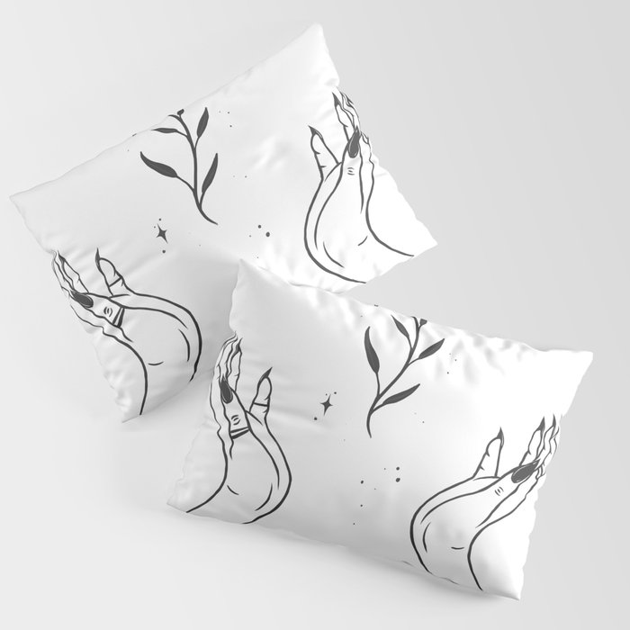 Plant witch Pillow Sham