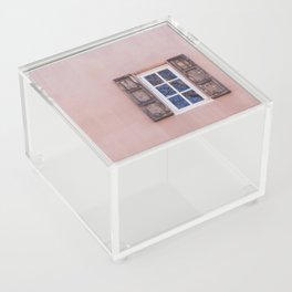 Santa Fe Windows - Travel Architecture Photography Acrylic Box