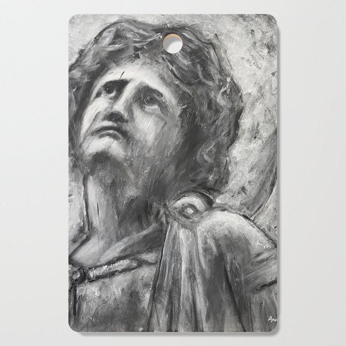 "I AM..." Collection - Christian Acrylic Paintings - Art by Andrzej Ejmont Cutting Board