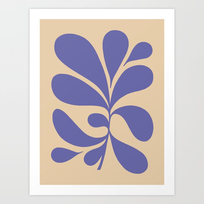 Maxi Botanica Set 4.2 - Veri Peri on Sand Art Print