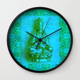 Jade Kwan Yin Wall Clock