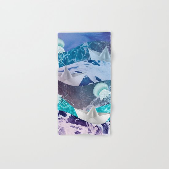 Stormy sea Hand & Bath Towel