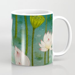 Lotus flowers A -  Minhwa-Korean traditional/folk art Coffee Mug