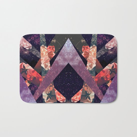 ROSES IN THE GALAXY Bath Mat