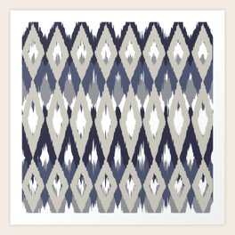 Ikat Art Prints For Any Decor Style Society6