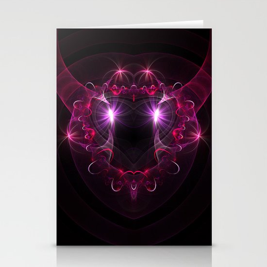 Horny Heart Stationery Cards