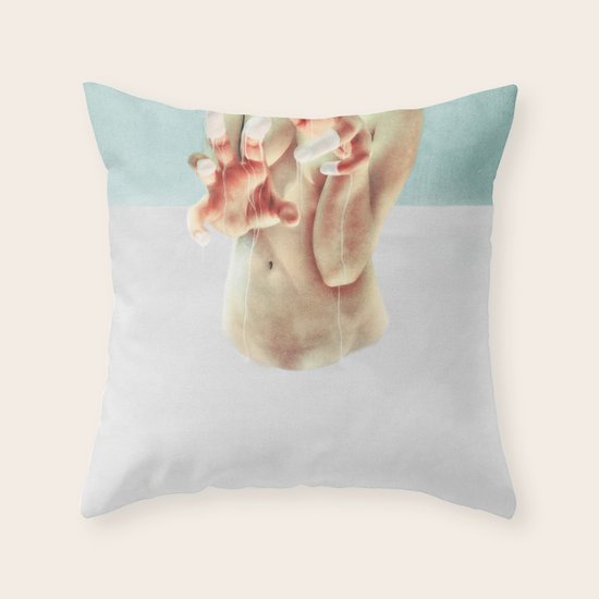Paint or Die Trying Throw Pillow