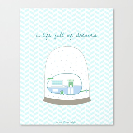 A life full of dreams Canvas Print