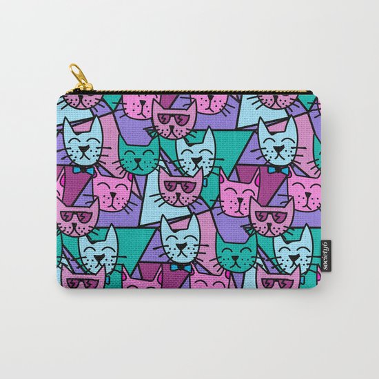 Pop Art Cats Carry-All Pouch