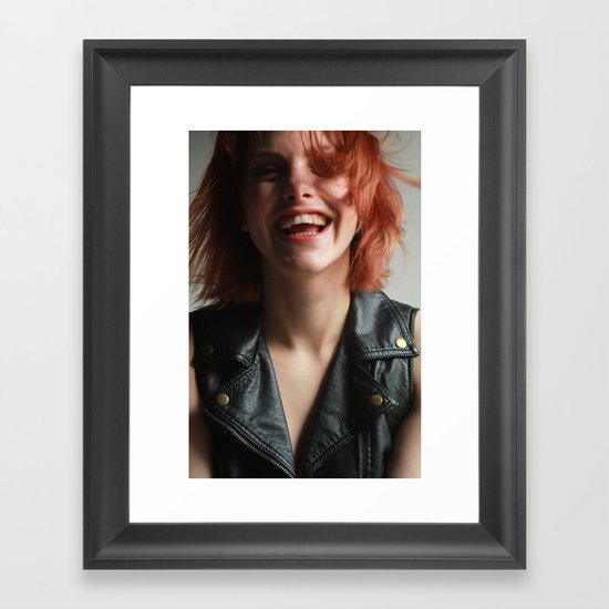 A Beautiful Smile Framed Art Print