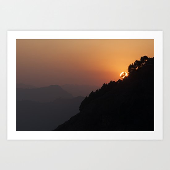 sun struck Art Print