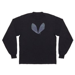 Cicada Wings – Periwinkle Ombré Long Sleeve T-shirt