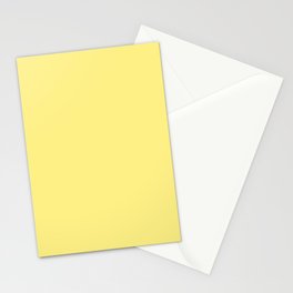 Blonde Yellow Stationery Card