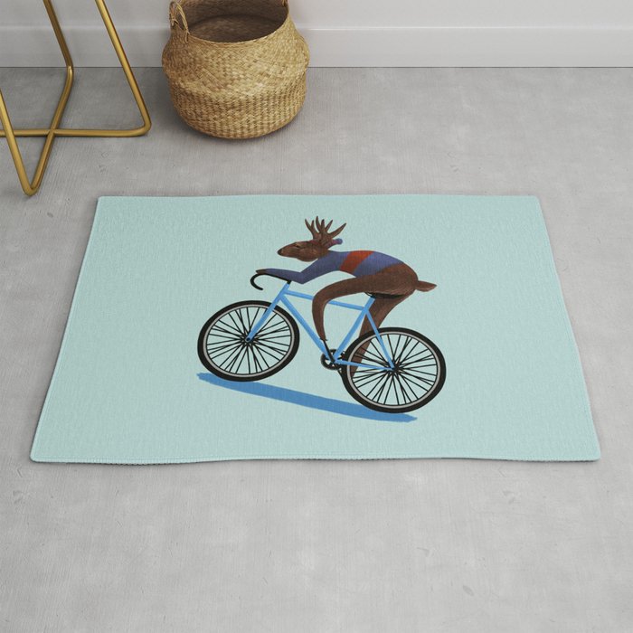 'Tis the season to be cycling Rug