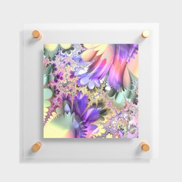 Colorful Trippy Fractal Floating Acrylic Print