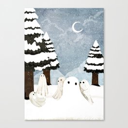 Snow Ghost Canvas Print