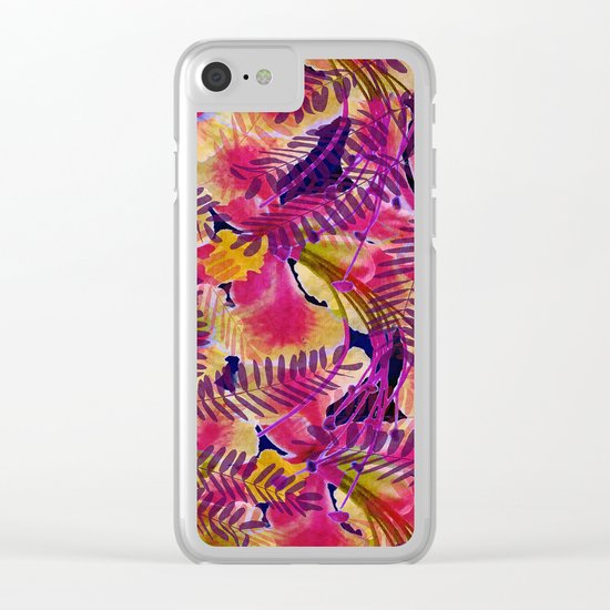 Tropical Punch Clear iPhone Case