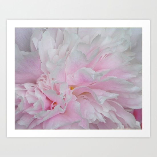 LOVELY PINK PEONY Art Print