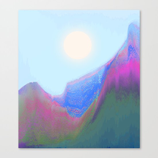 Bright Sun Canvas Print