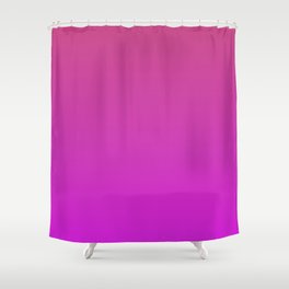 OMBRE FUCHSIA COLOR Shower Curtain