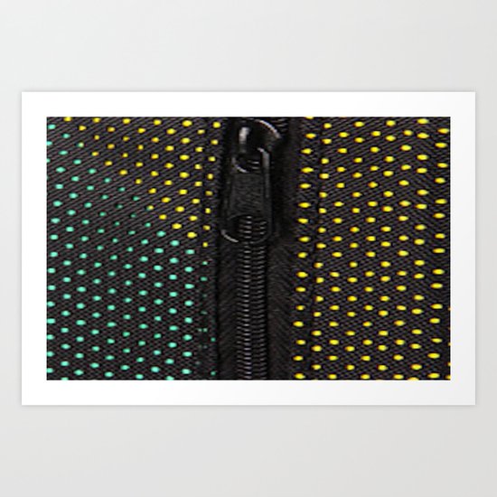 Zipper Art Print