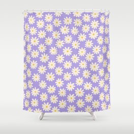 Daisy Flower Power Shower Curtain