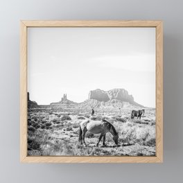 horses Framed Mini Art Print