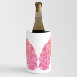 Pink Angel Wings Wine Chiller
