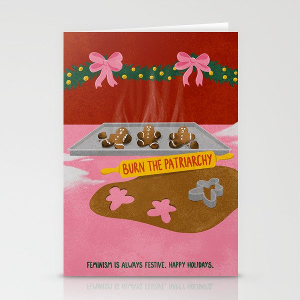 Burn The Patriarchy Stationery Cards