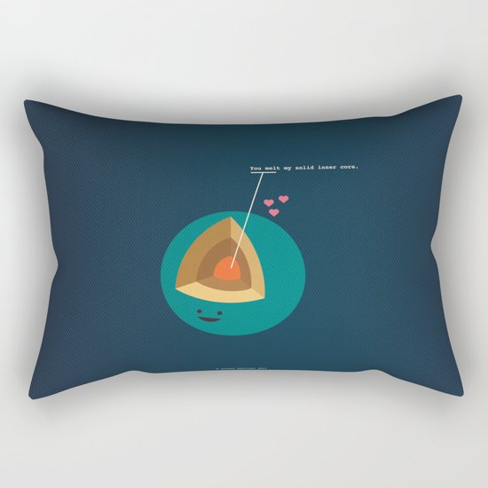 You Melt My Solid Inner Core Rectangular Pillow