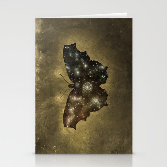 Cosmic Butterfly Stationery Cards