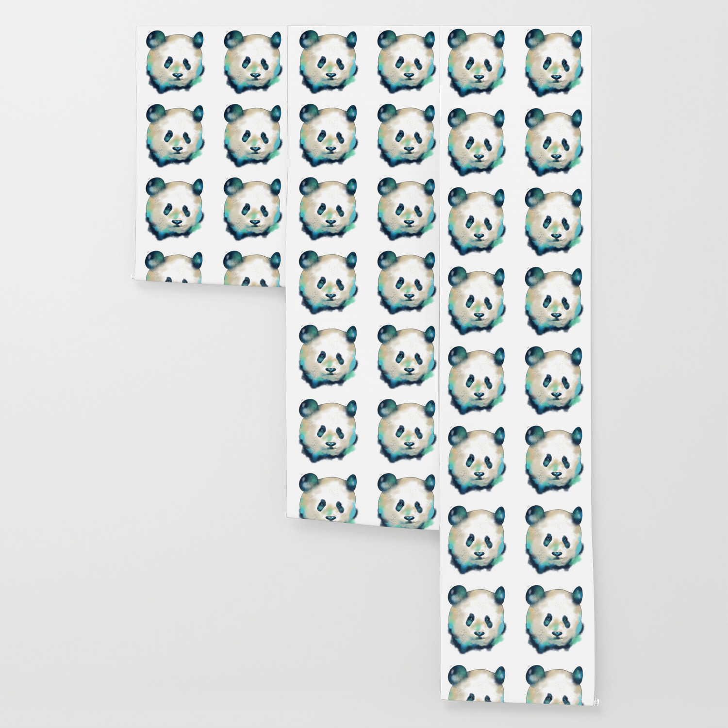 Cute Galactic Panda Space Exploration Panda Wallpaper By